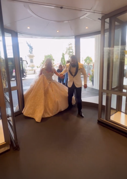 Anda Adam și Yosif Mohaci au avut o nuntă în stil libanez/ Sursa foto: Instagram