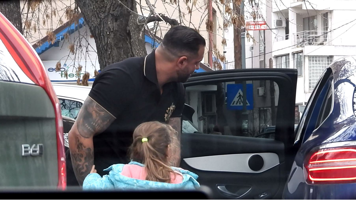 Alex Bodi și-a petrecut toată ziua cu fetița lui, Selena