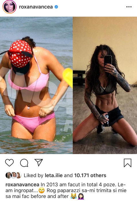 Roxana Vancea, transformare spectaculoasă