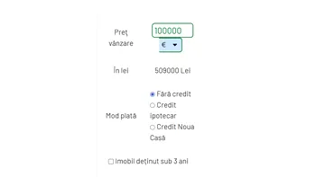Taxă cumpărare apartament 2026. Cât trebuie să plătești pentru o locuință de 100.000 de euro