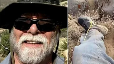 Scenariu demn de film! A reușit să supraviețuiască în deșert cu piciorul rupt și fără apă. „Nu m-am gândit niciodată că n-o să rezist”