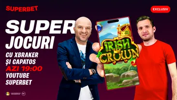 (P) SuperJocuri, Live pe YouTube Superbet de la 19:00! Xbraker și Capatos sunt pregătiți pentru distracție