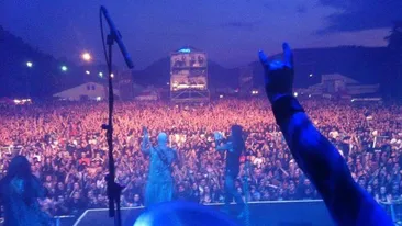 Rockerii au invadat Bucurestiul in acest weekend! Norvegienii de la Dimmu Borgir, incantati de public: Multumim, Romania, a fost un concert exploziv