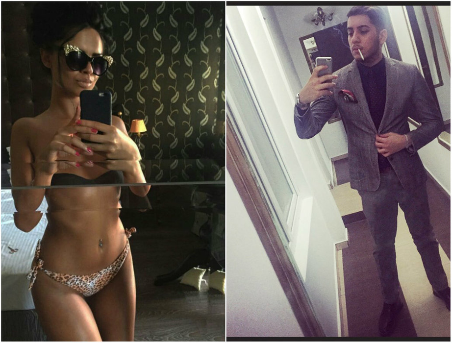 Fulgy şi Ina, când erau iubiţi