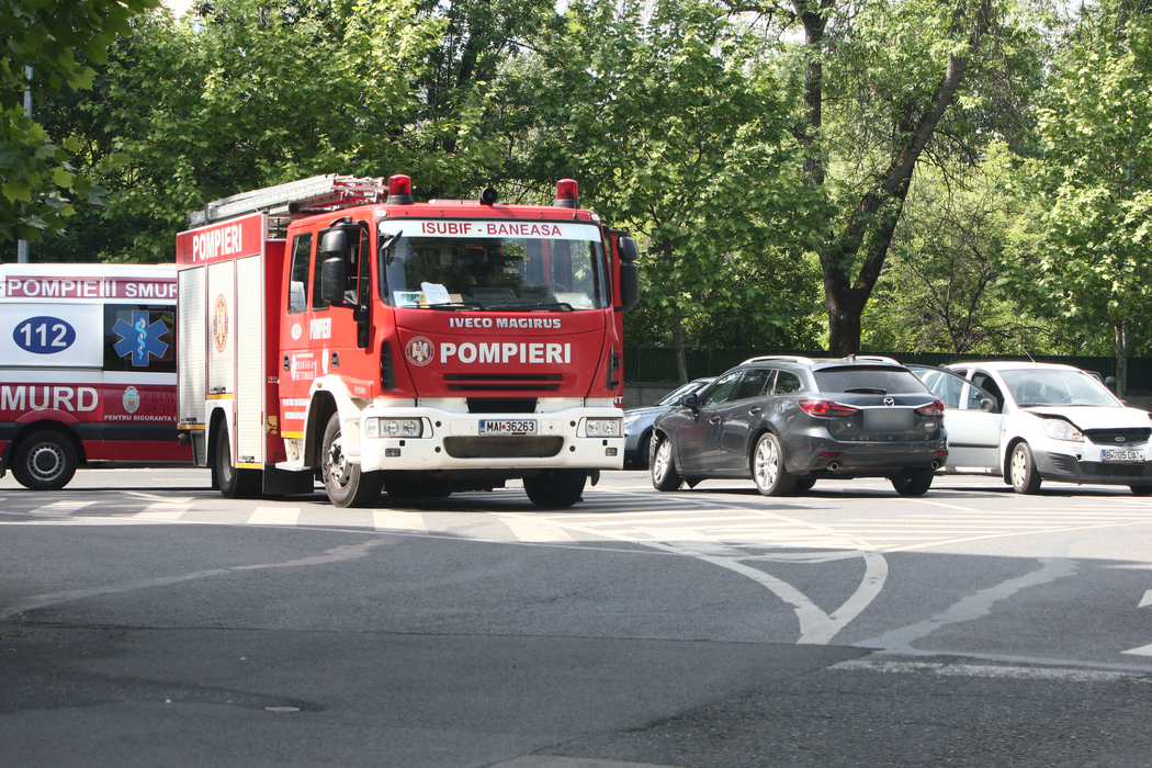 Echipele de salvare au ajuns imediat în zona accidentului