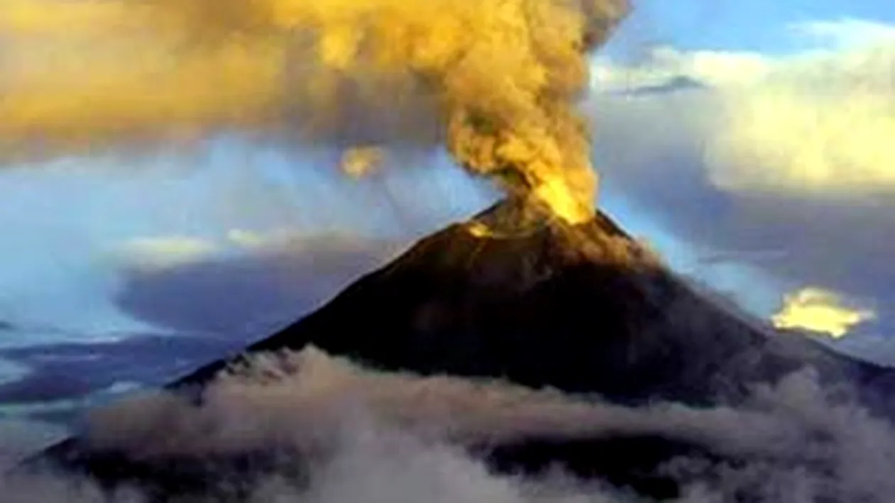 Alerta maxima in jurul vulcanului Tungurahua din Ecuador