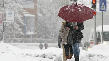 Alerta meteo! Vremea rea se intoarce! Ninsori si viscol in mai multe zone din tara!