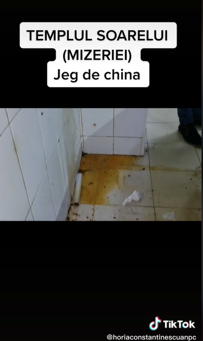 Șeful ANPC a sesizat o serie de nereguli în cadrul restaurantului „Templul Soarelui” din București. Sursă: captură video
