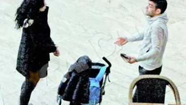 Scandal cu sotia la mall