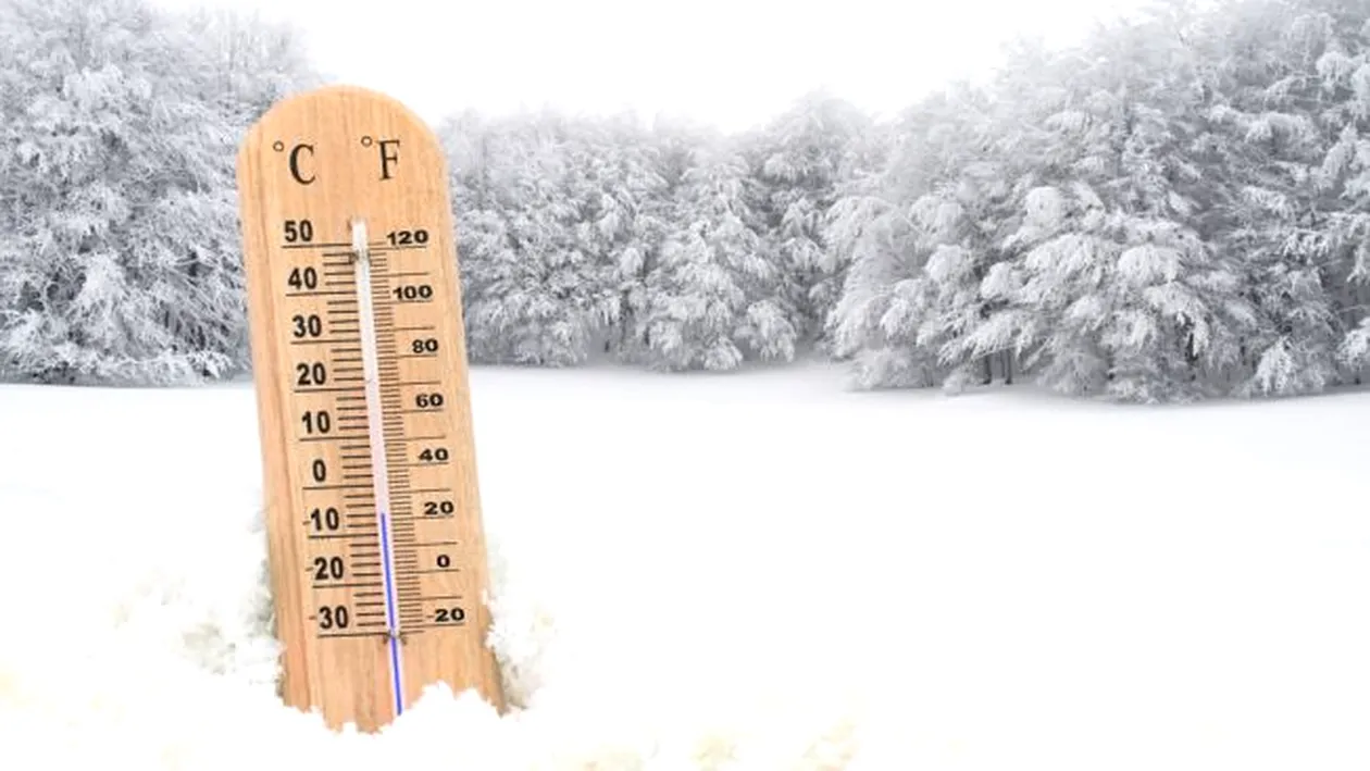ANM a schimbat prognoza! Val polar și temperaturi de aproape -20 de grade în România