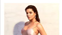 Eva Longoria, ședință foto sexy în ultima lună de sarcină! Cum s-a pozat în piscină