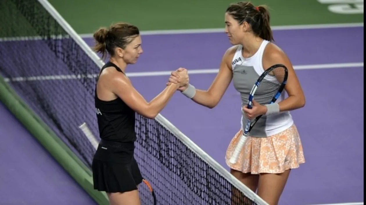 Simona Halep este în finală! A câștigat în două seturi cu Muguruza