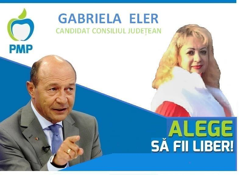Gabriela Eler a candidat la Consiliul Judeţean Bihor