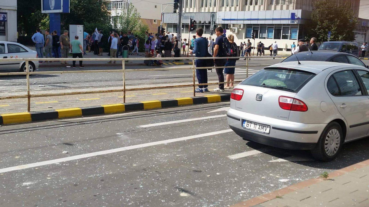 Un apartament din Botoşani a explodat