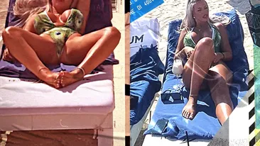 Loredana Chivu a făcut plajă în poziții interzise minorilor. Am filmat-o în timp ce...