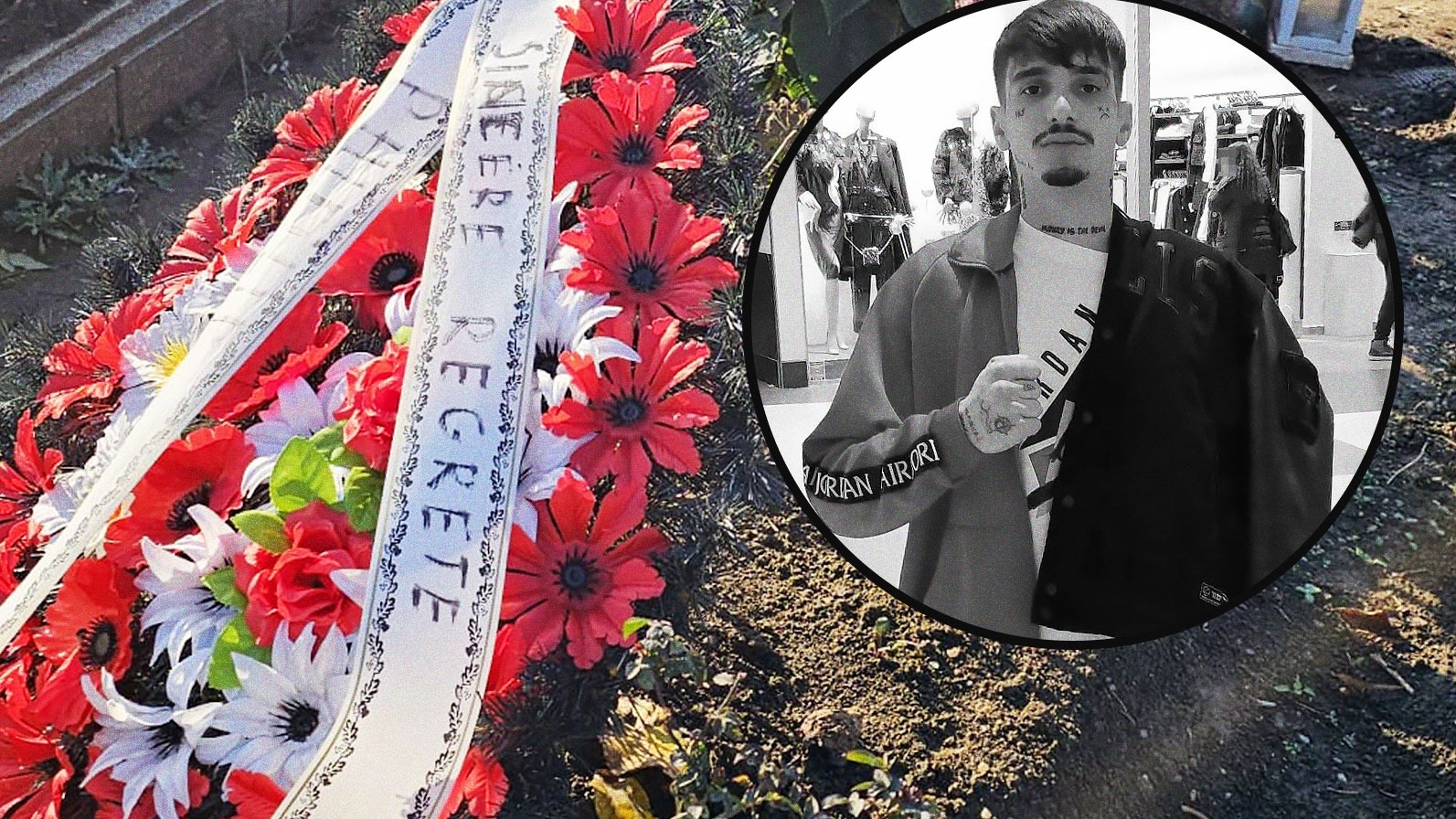 Imagini tulburătoare la mormântul lui Raul WS! Ce au lăsat familia și prietenii lângă cruce