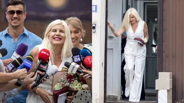 Ce mesaj a transmis Elena Udrea prin ținuta purtată la eliberarea din penitenciarul Târgșor: „Asta a făcut”