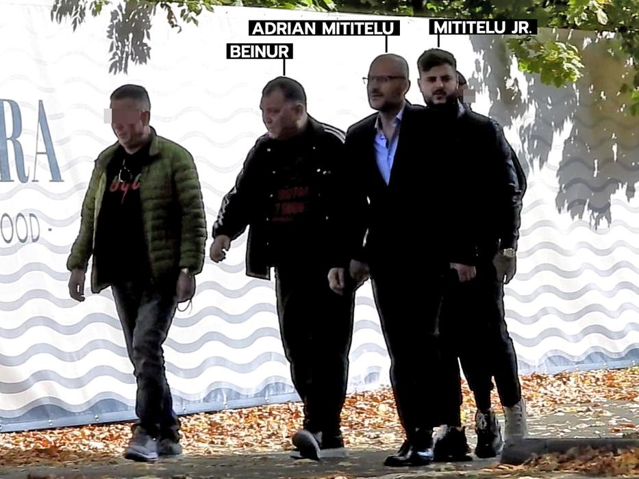 Beinur Nuredin, alături de familia Mititelu și de alți amici comuni (FOTO: CANCAN.RO)
