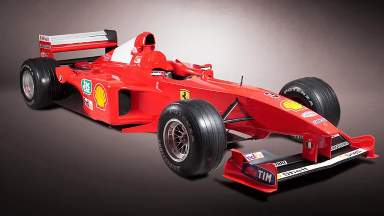 Monopostul lui Schumacher, scos la licitatie in Mamaia! Vezi ce pret de pornire are bijuteria!