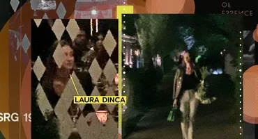 Laura Dincă l-a dat uitării pe Cristian Boureanu. A făcut show într-un club din Capitală