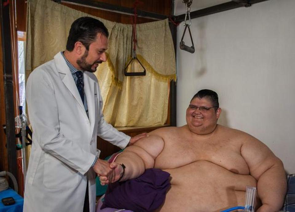 Juan Pedro Franco a fost supranumit cel mai gras bărbat din lume