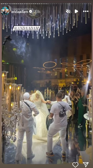 Anda Adam și Yosif Mohaci s-au căsătorit religios pe 29 iunie 2024