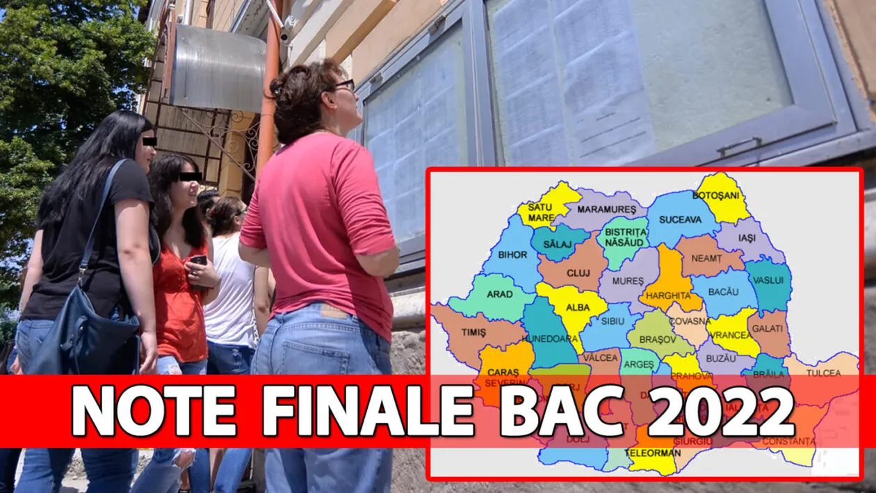 Rezultate Bacalaureat 2022 | Notele finale, publicate pe EDU.RO. Mari surprize după rezolvarea contestațiilor