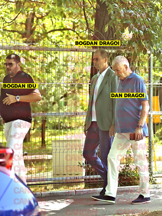 Tatăl și fiul Drăgoi au plecat cu mașini diferite.