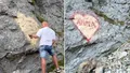 „Anna, ţine-ţi prostul acasă!”. Val de reacții după ce un bărbat a desenat o declarație de dragoste pe o stâncă de pe Transfăgărășan