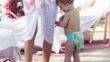 Logodnica lui Lampard s-a dat in spectacol