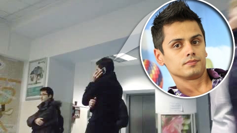 Vezi primele imagini cu Răzvan, în faţa salonului de la Terapie Intensivă, unde zace Oana Zăvoranu!