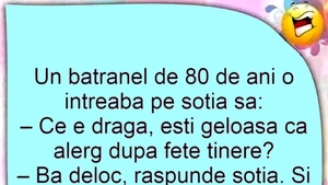 BANCUL ZILEI | Gelozia la 80 de ani