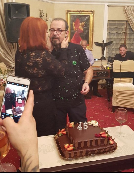 Cum arăta Piedone în tinerețe, cu părul vâlvoi. sursa foto facebook