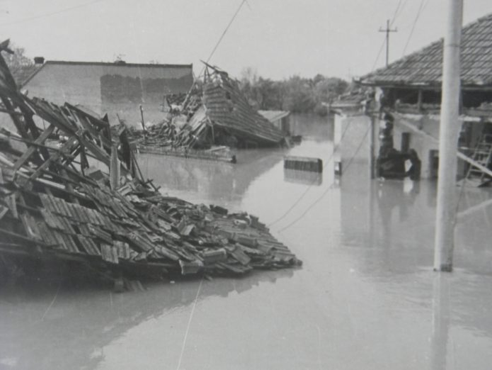 Inundațiile au făcut prăpăd la Satu Mare, în mai 1970