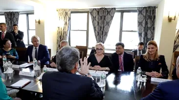 Viorica Dăncilă, întrevedere cu secretarul american Rick Perry. A fost semnat Memorandumul privind cooperarea în domeniul nuclear civil