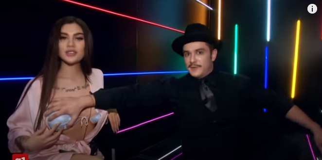 Ce nu s-a văzut la Tv. Vlad Drăgulin a atins-o în zonele intime pe Bia Khalifa, la iUmor VIDEO
