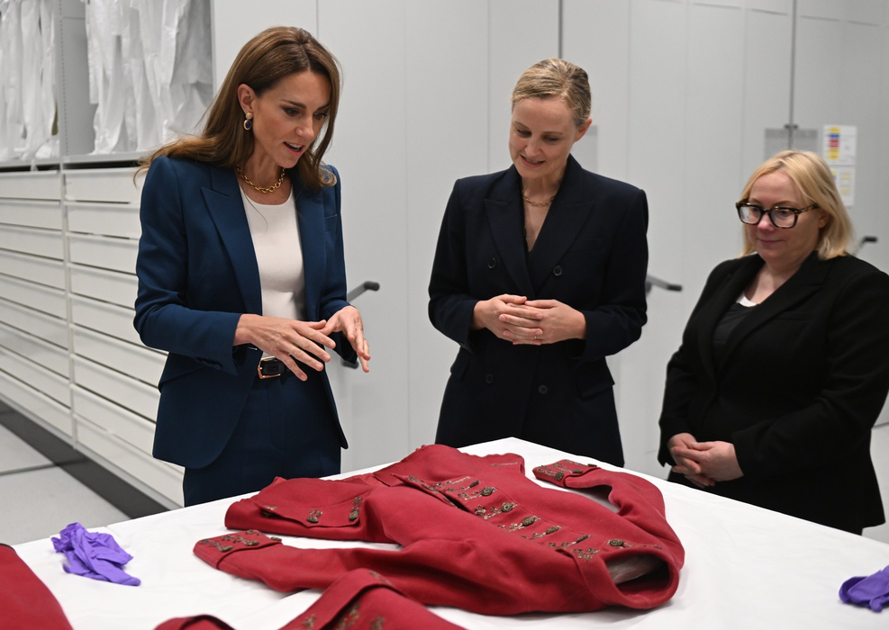 Prințesa de Wales vizitează V&A East Storehouse, o destinație culturală nouă în estul Londrei. Foto: Profimedia