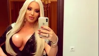 Jumătate îmbrăcată, jumătate dezbrăcată. Cum a apărut Loredana Chivu azi-noapte, într-un club din București