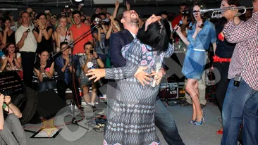 Brenciu a incins-o bine pe Monica Anghel. A facut-o sa asude