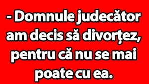 BANC | Bulă, judecătorul și motivul de divorț