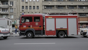 Incendiu în statia de metrou Piata Romană din Bucureşti!