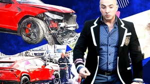 Multimilionarul Robertino a ”dat” daună gravă unui Lamborghini Urus de 350.000 €!