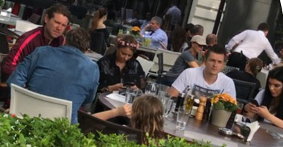 Anamaria şi Laurenţiu s-au simţit bine alături de finii lor