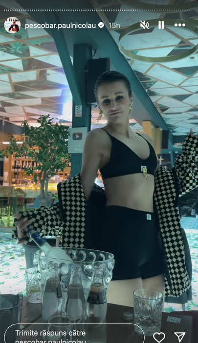 Pescobar, surprins în compania unei influencerițe din România. Au petrecut până în zori la restaurantul afaceristului din Herăstrău