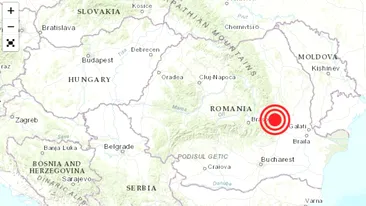 BREAKING! Cutremur de 5,4 grade în România! Unde s-a simțit