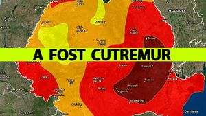 Cutremur neobișnuit în România, azi-dimineață la ora 07:05. Lista orașelor afectate