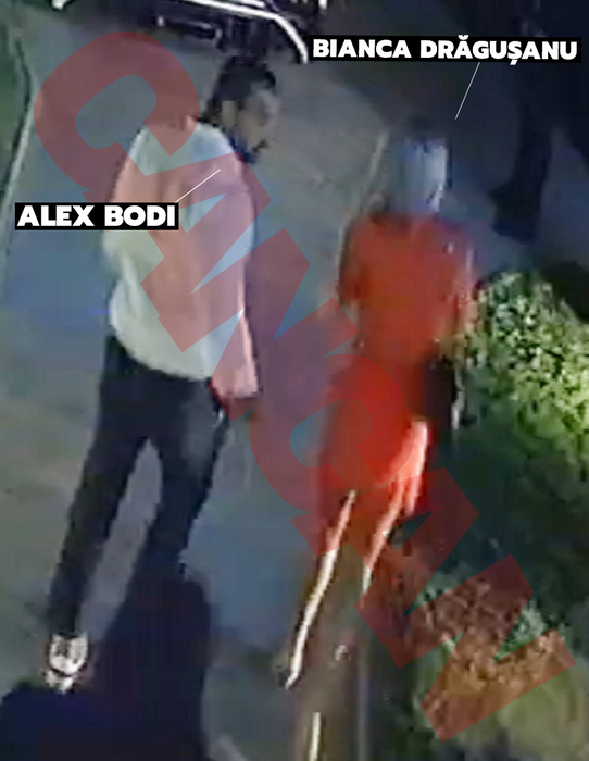 Alex Bodi și Bianca Drăgușanu părăsesc localul localul din Herăstrău extrem de agitați