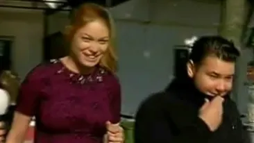 VALENTINA PELINEL a mers însoţită de PATRICK, fiul lui BORCEA, la închisoare! Ce a declarat  blonda