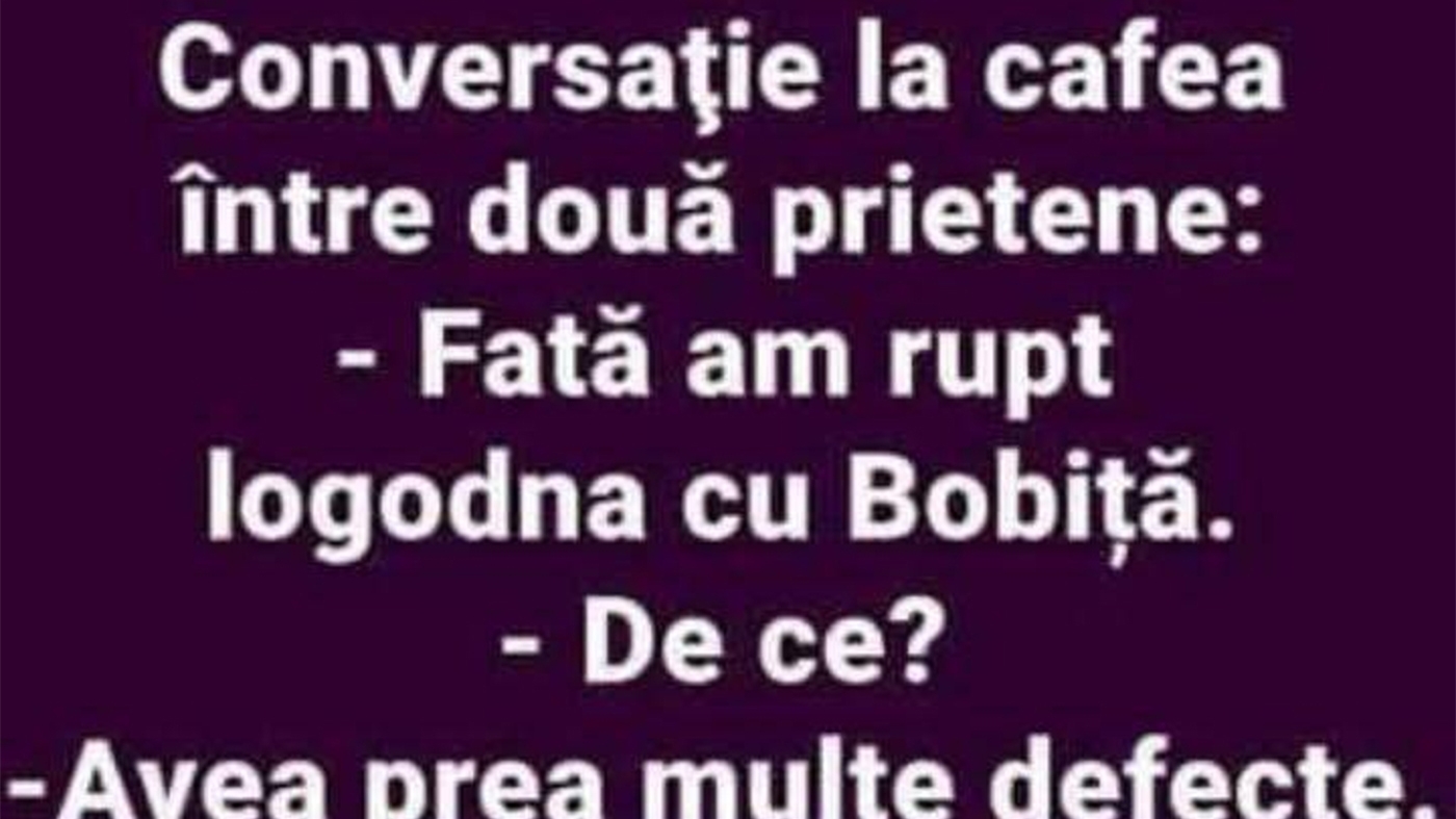 BANCUL ZILEI | Conversație la cafea între două prietene