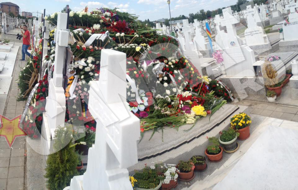Polițistul Gheorghe Ionescu a fost înmormântat cu onoruri militare